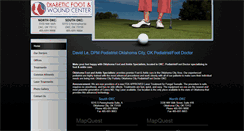 Desktop Screenshot of footdoctorsokc.com